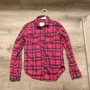 Pink Flannel Shirt